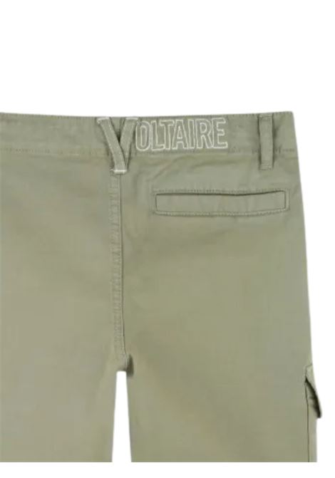 Bermuda bambino in cotone denim Zadig & Voltaire | X60387/CEVERDE